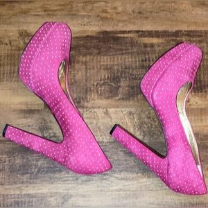 NWOB.BCBGENERATION Leather Platform Heels Size 9. I DO Accept reasonable offers.